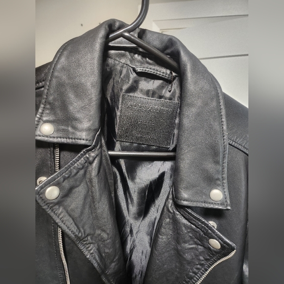 Allsaints Leather jacket - Picture 1 of 2